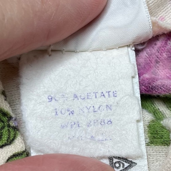 Vintage 70s This Is Yours San Francisco Butterfly Print Maxi Dress ILGWU Size XS - Picture 9 of 15